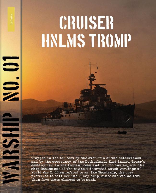 Omslag van Cruiser HNLMS Tromp