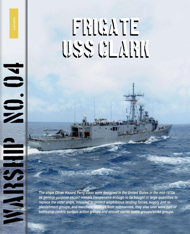 Omslag van Frigate USS Clark