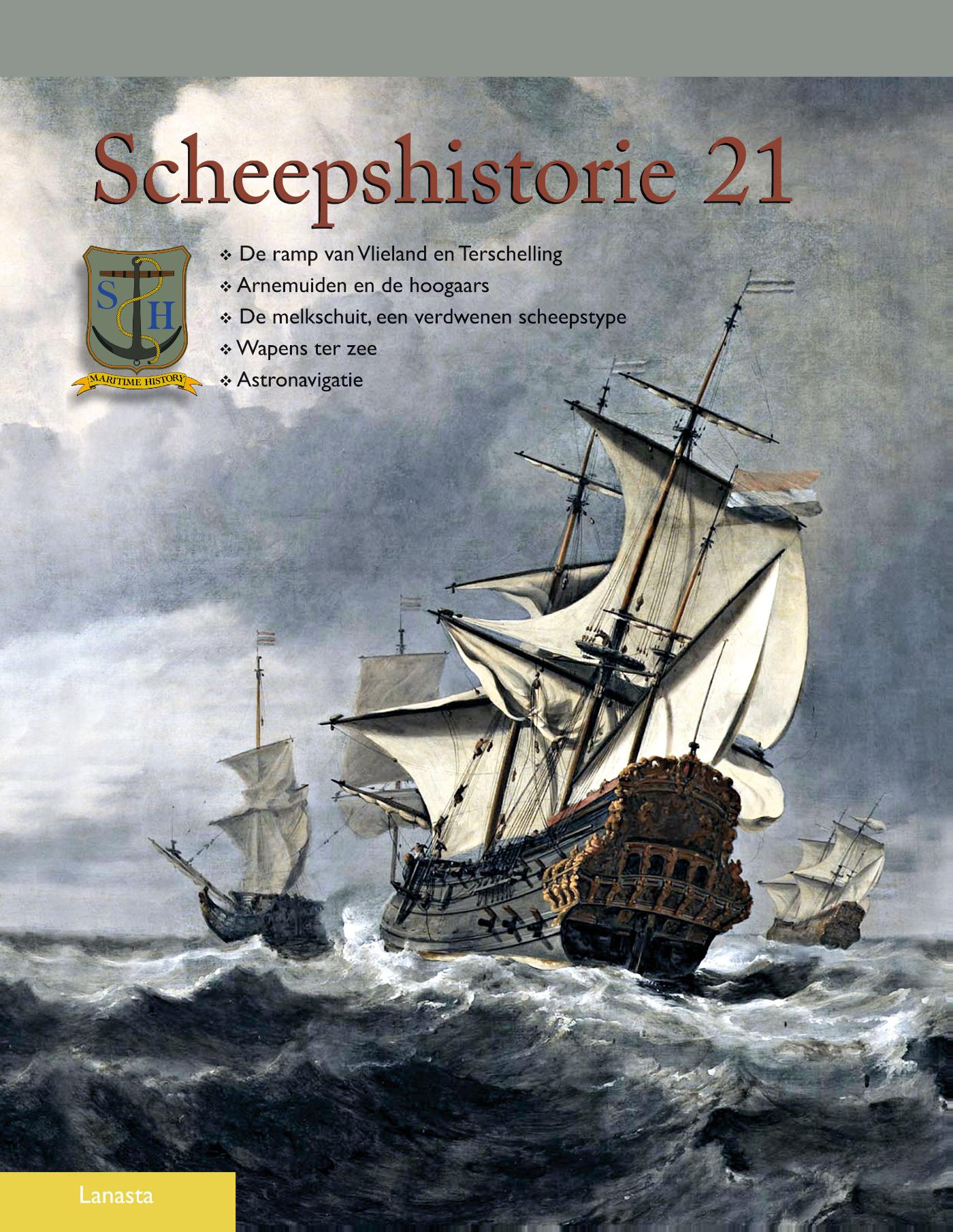 Omslag van Maritieme historie der lage landen
