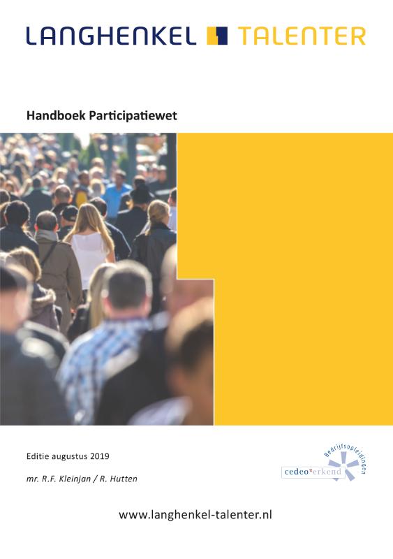 Omslag van Handboek Participatiewet