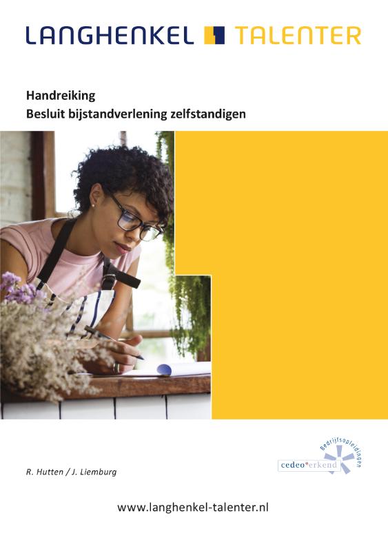 Omslag van Handreiking Besluit bijstandverlening zelfstandigen