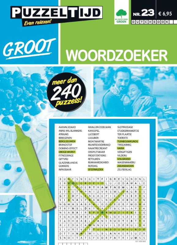 Omslag van Puzzeltijd Woordzoeker pakket 23-24