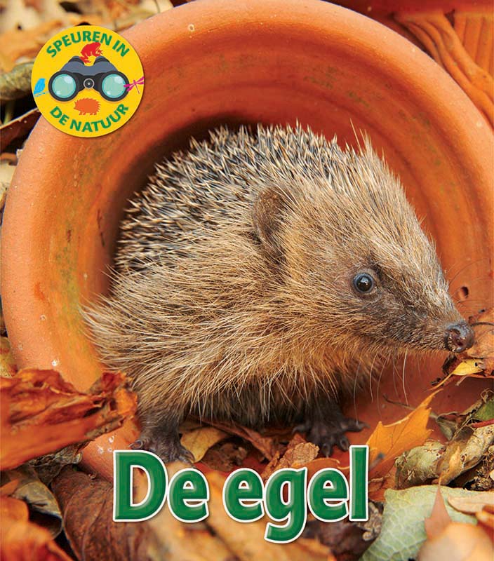 Omslag van De egel, Speuren in de natuur