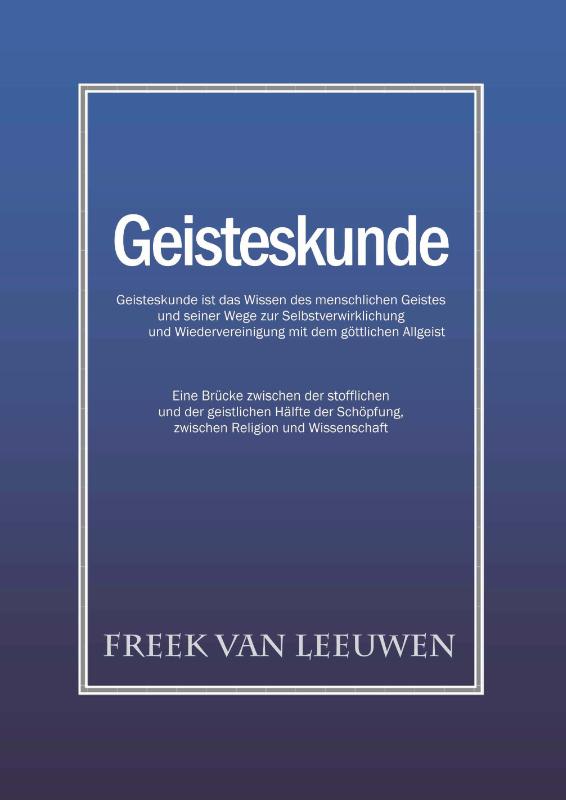 Omslag van Geisteskunde