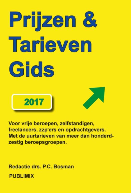Omslag van Prijzen & tarievengids 2017