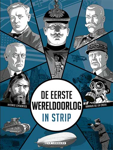 Omslag van De eerste wereldoorlog in strip