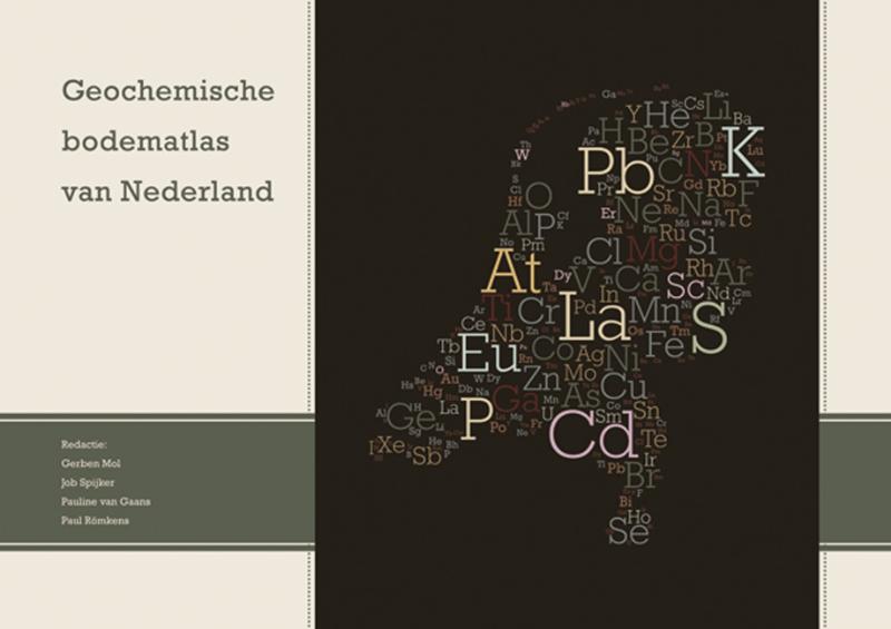 Omslag van Geochemische bodematlas van Nederland