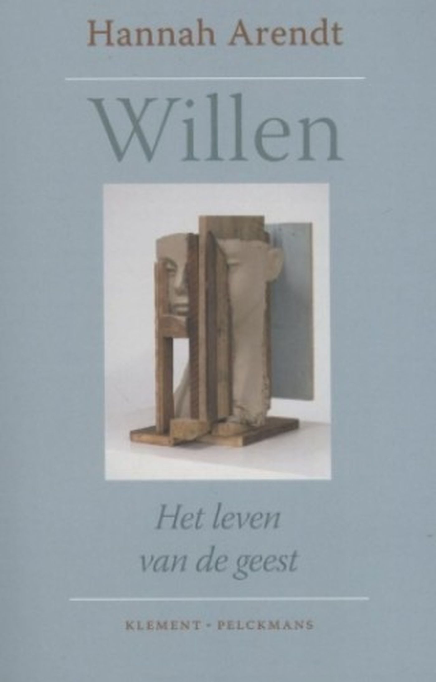 Omslag van Willen