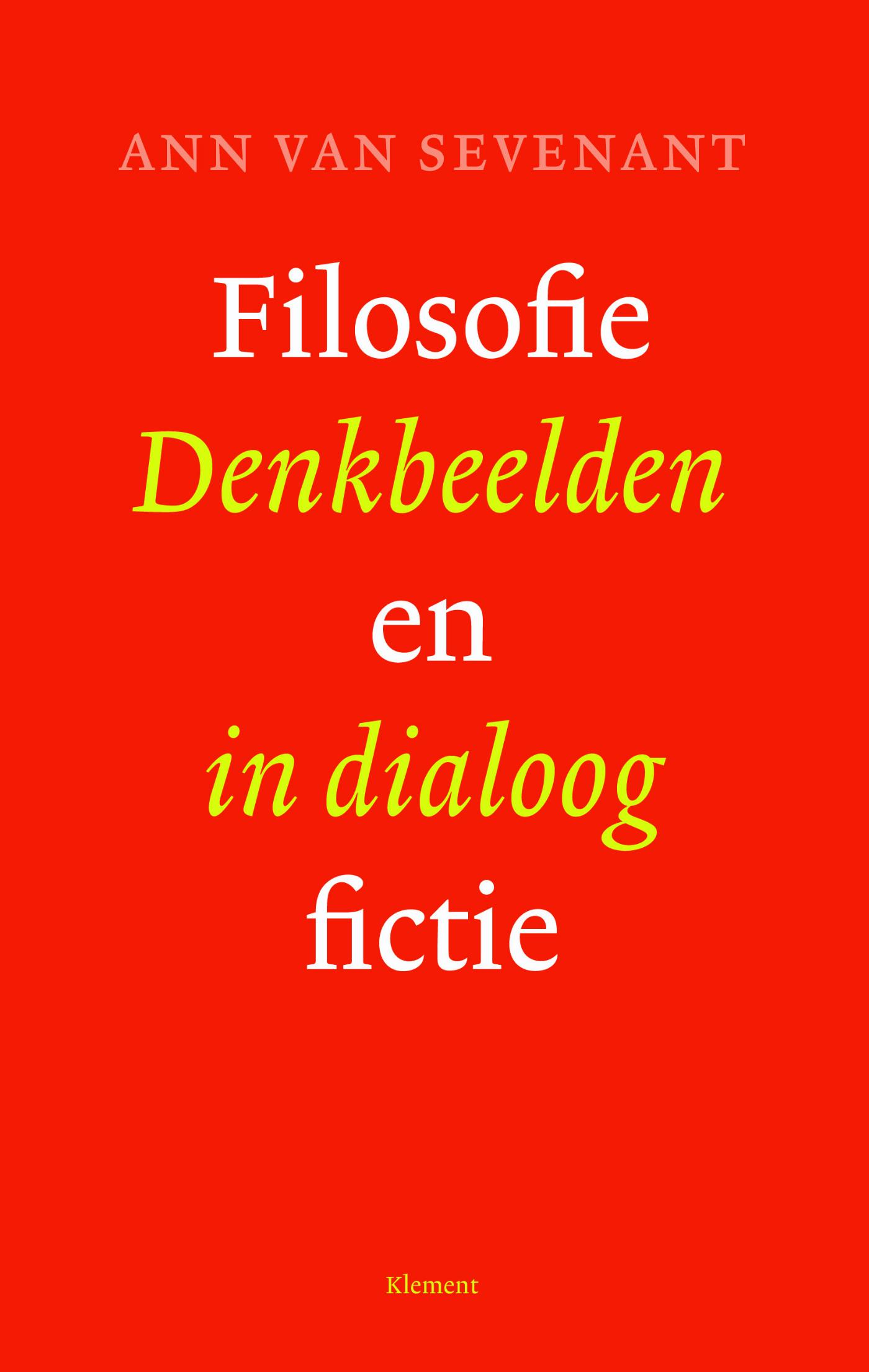 Omslag van Filosofie en Fictie