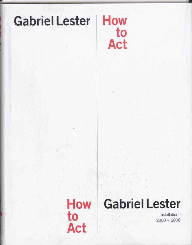 Omslag van Gabriel Lester