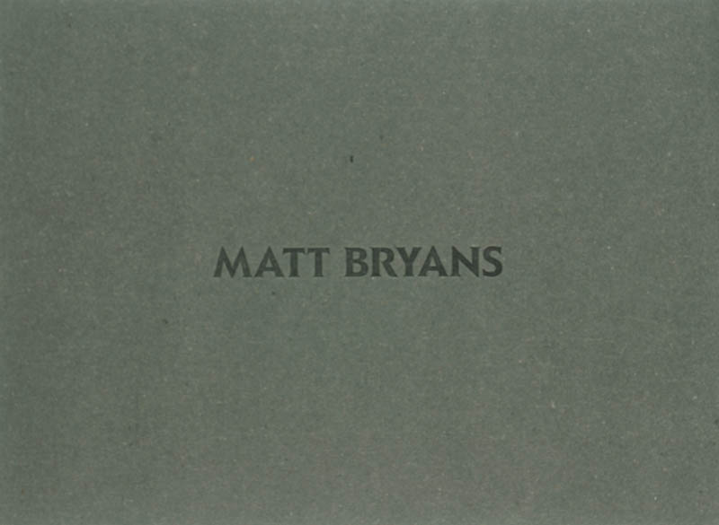 Omslag van Matt Bryans