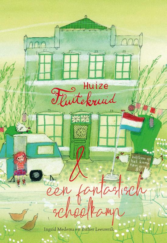 Omslag van Huize Fluitekruid en een fantastisch schoolkamp