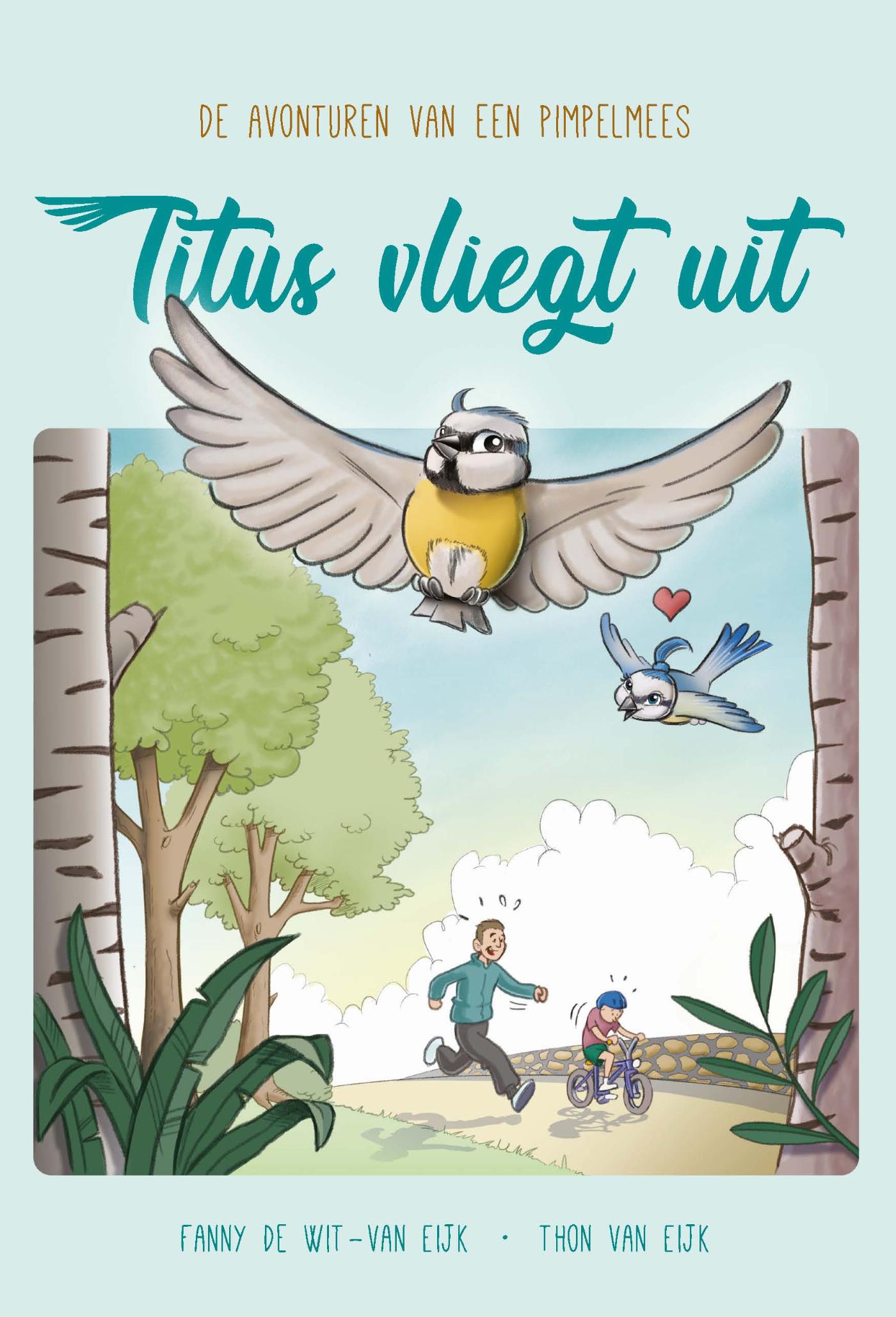 Omslag van Titus vliegt uit