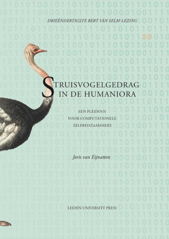 Omslag van Struisvogelgedrag in de humaniora