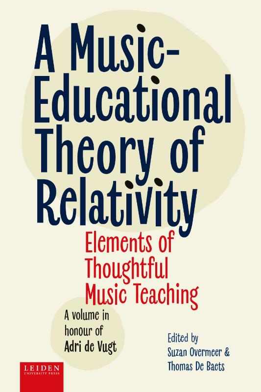 Omslag van A Music-Educational Theory of Relativity