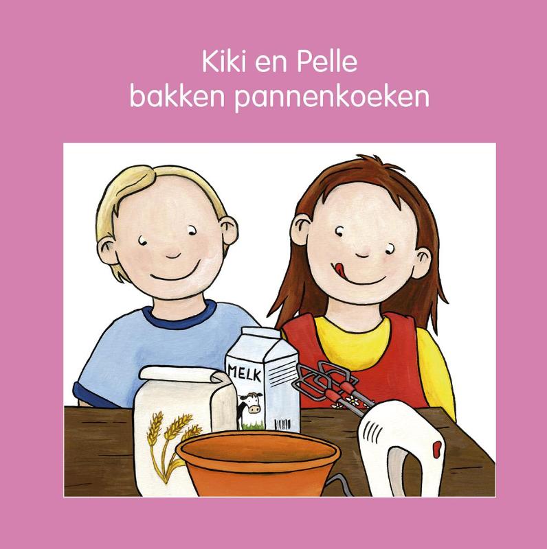 Omslag van Kiki en Pelle bakken pannenkoeken