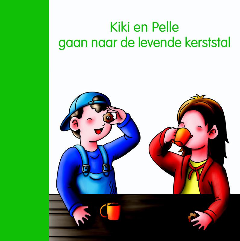 Omslag van Kiki en Pelle gaan naar de levende kerststal