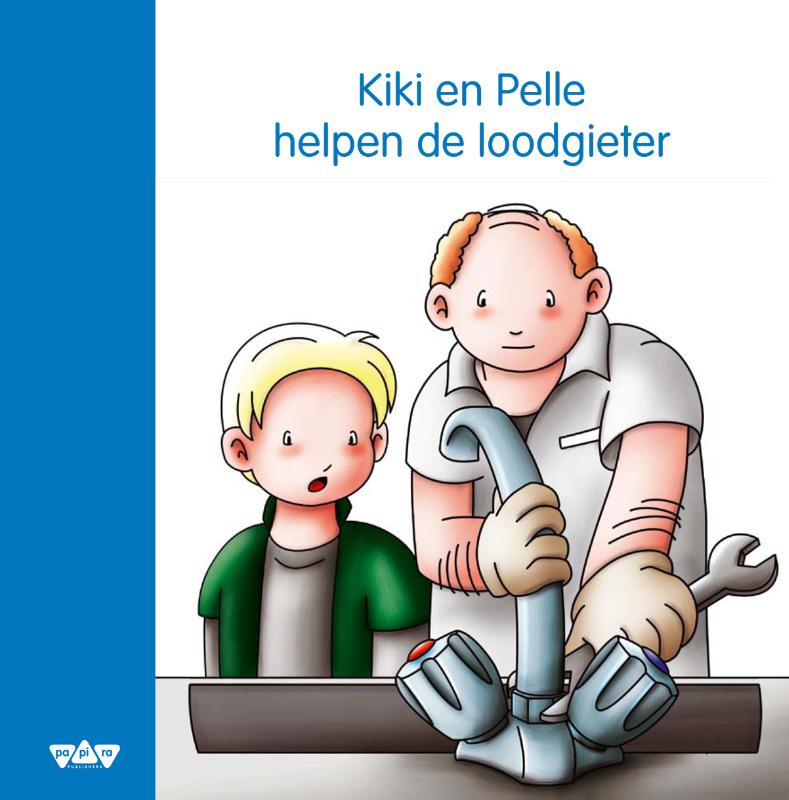 Omslag van Kiki en Pelle helpen de loodgieter