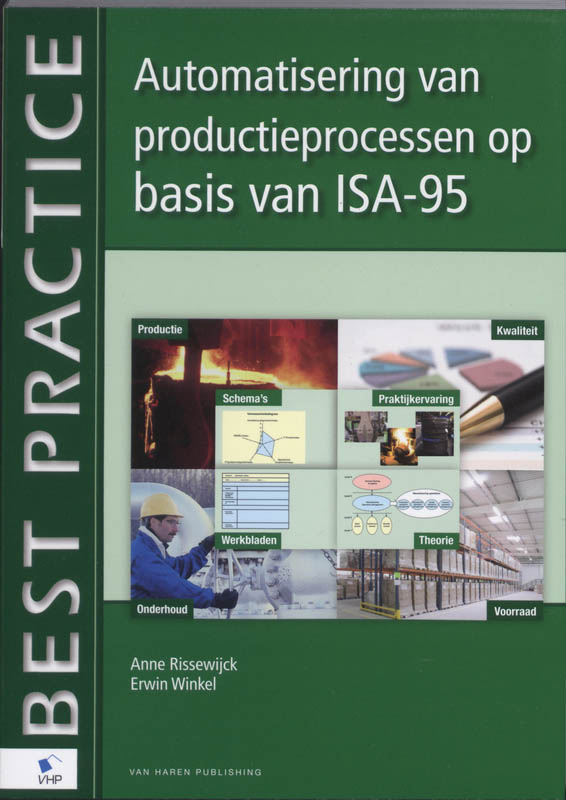 Omslag van Automatisering van productieprocessen op basis van ISA-95