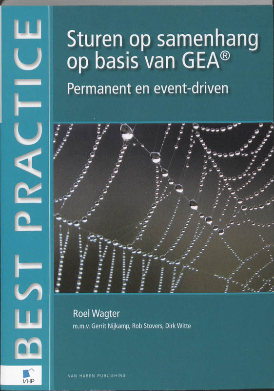 Omslag van Sturen op samenhang op basis van GEA