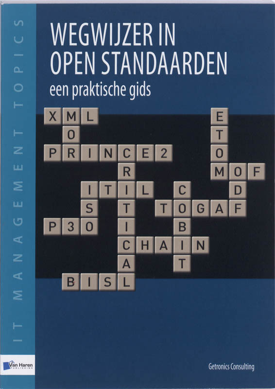 Omslag van Wegwijzer in open standaarden