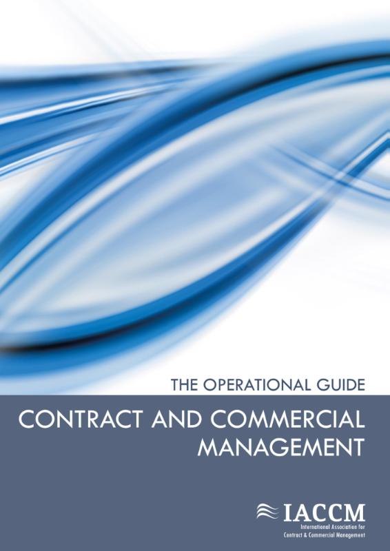 Omslag van Contract and commercial management