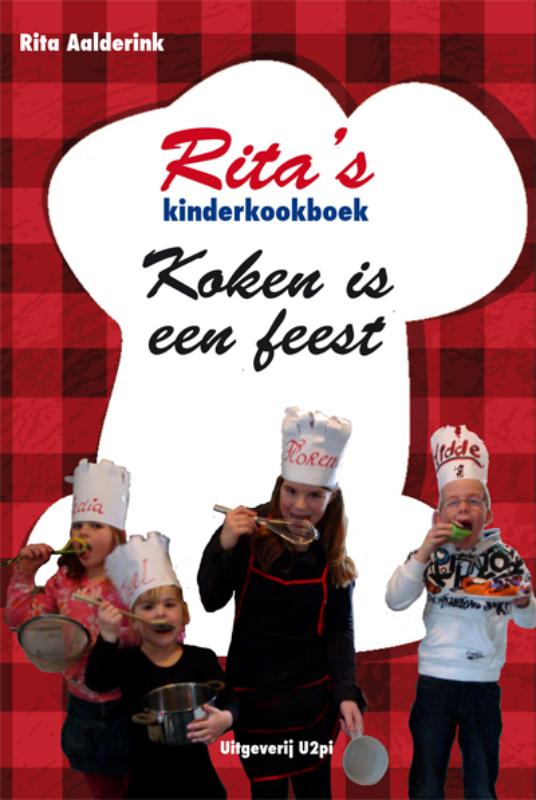 Omslag van Rita´s kinderkookboek koken is een feest