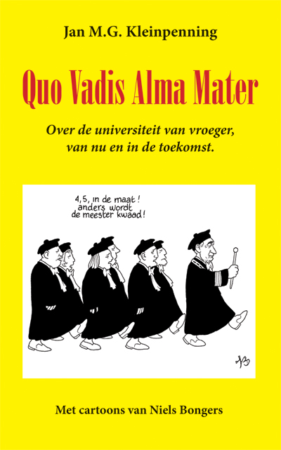 Omslag van Quo Vadis Alma Mater