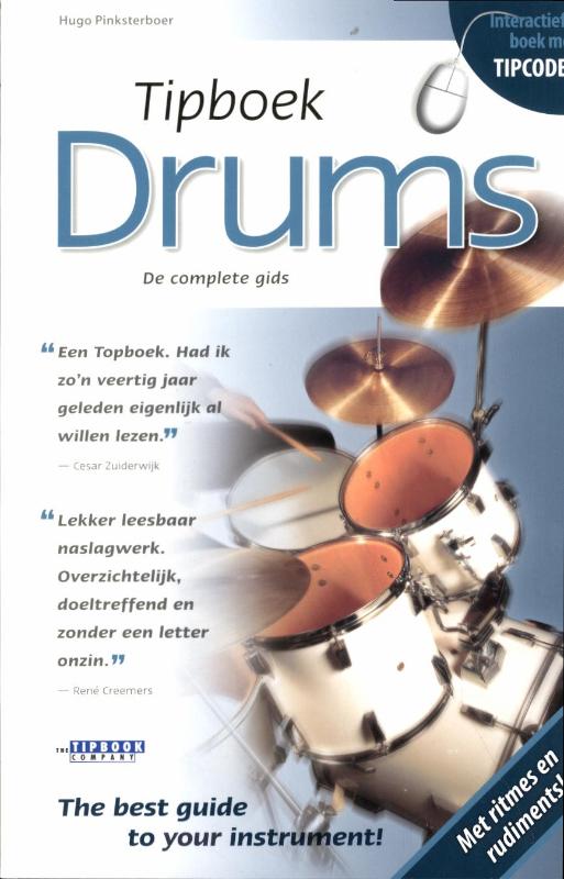 Omslag van Tipboek Drums