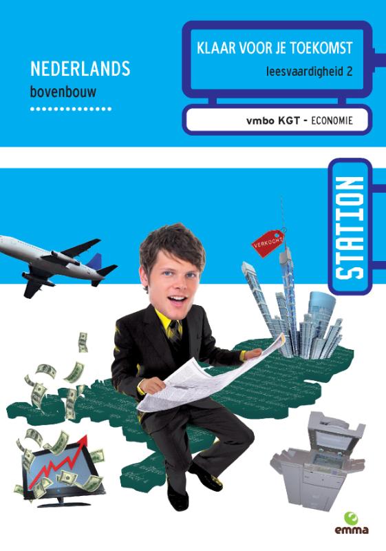 Omslag van Leesvaardigheid 2 vmbo KGT Economie