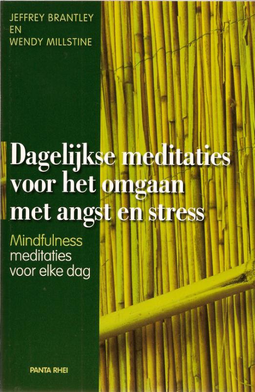 Omslag van Dagelijkse meditaties voor het omgaan met angst en stress