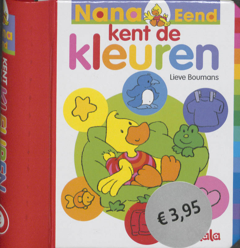 Omslag van Nana eend kent de kleuren