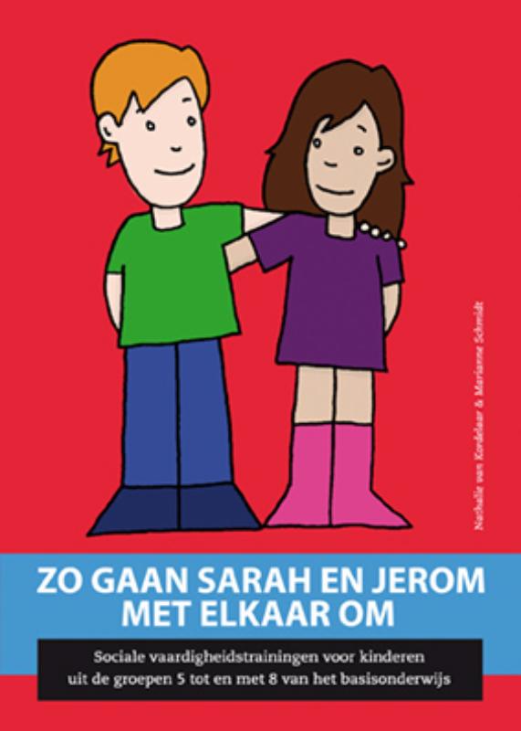 Omslag van Zo gaan Sarah en Jerom met elkaar om