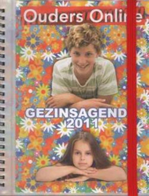 Omslag van gezinsagenda