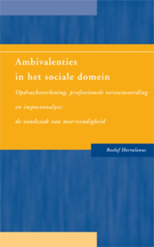 Omslag van Ambivalenties in het sociale domein
