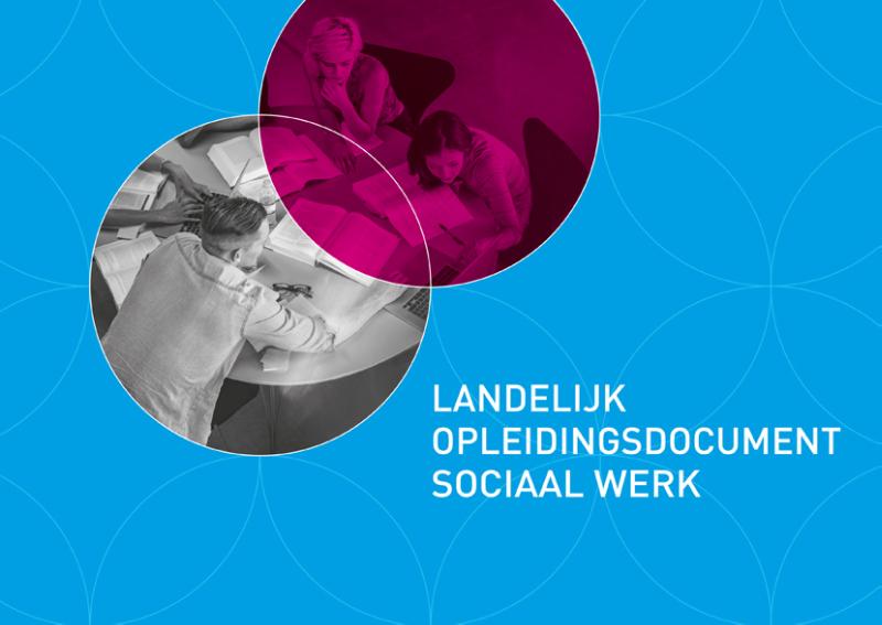 Omslag van Landelijk opleidingsdocument sociaal werk