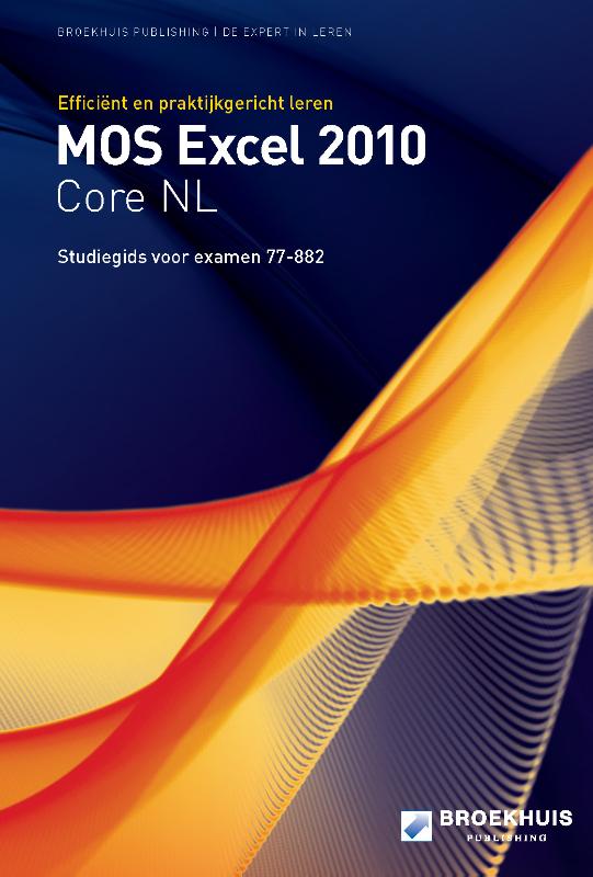 Omslag van MOS Excel 2011 core NL studiegids [77-882]