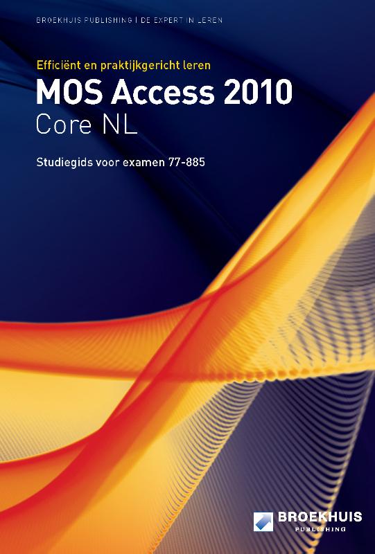 Omslag van MOS access 2010 core NL studiegids [77-885]