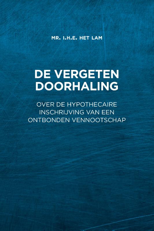 Omslag van De vergeten doorhaling