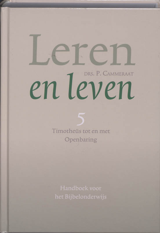 Omslag van 5 Timotheus tot en met Openbaring