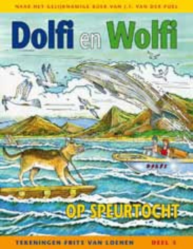 Omslag van Dolfi en Wolfi op speurtocht