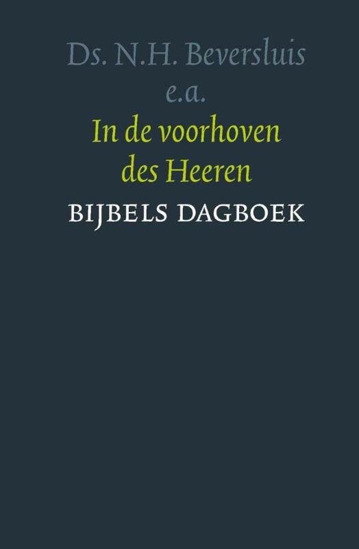 Omslag van In de voorhoven des Heeren