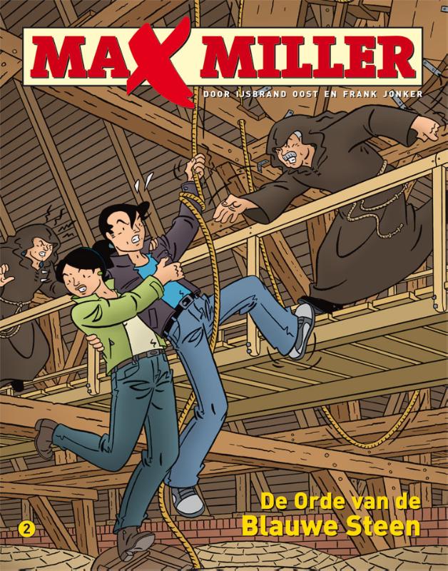 Omslag van Max Miller 2 - De orde van de blauwe steen