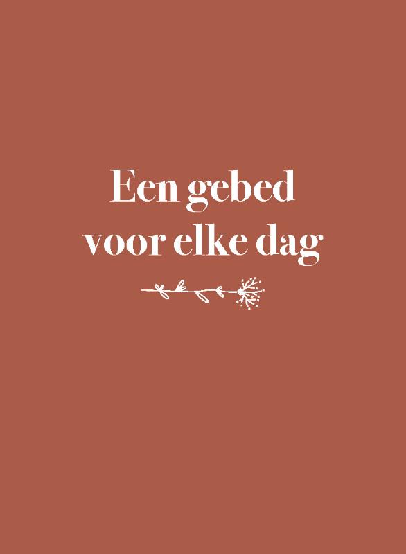 Omslag van Een gebed voor elke dag