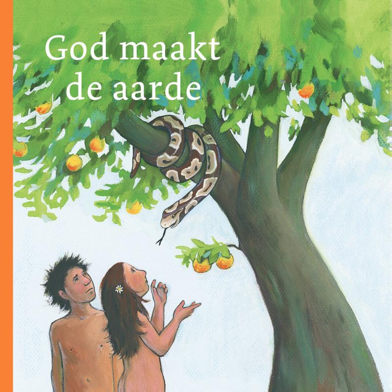 Omslag van God maakt de aarde
