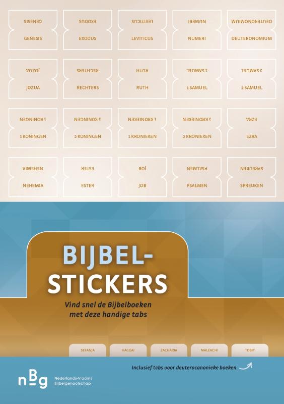 Omslag van Bijbelstickers