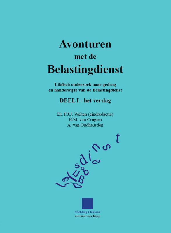 Omslag van Deel I, het verslag