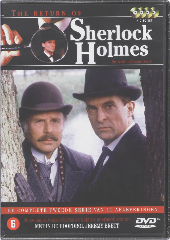 Omslag van The Return of Sherlock Holmes