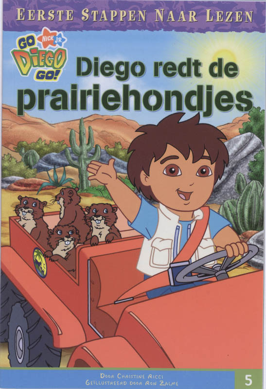 Omslag van Diego redt de prairiehondjes