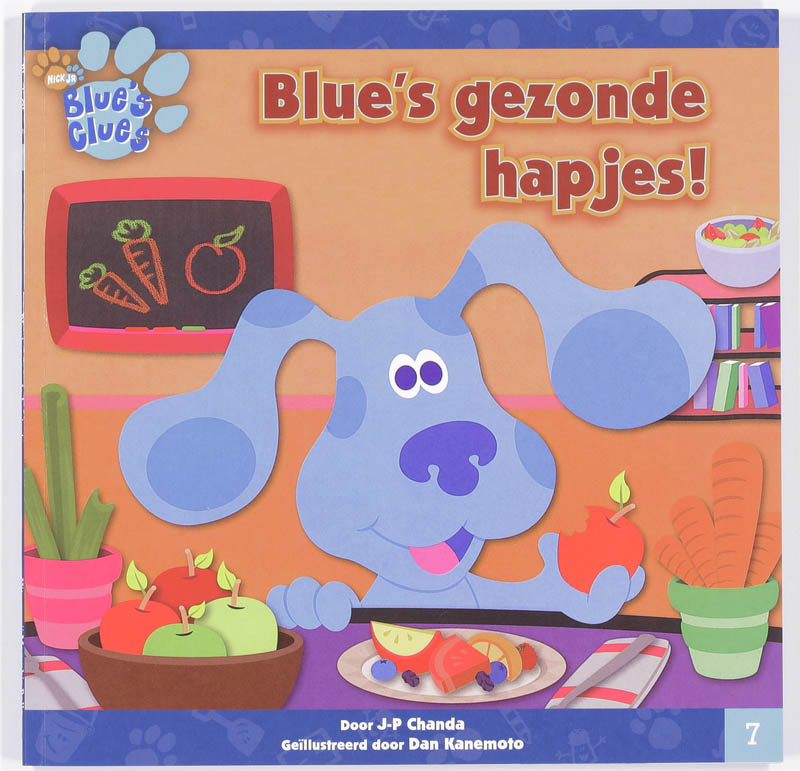 Omslag van Blue's gezonde hapjes